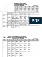 Date Sheet BBA