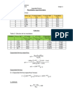 Reporte Capacidad Térmica