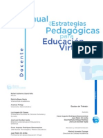 Manual Estrategias Pedagogicas Educacion Virtual PDF