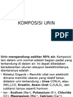 Komposisi Urin