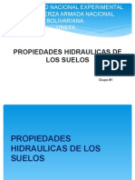 Propiedades Hidraulicas de Los Suelos