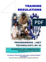 TR - Programming (NET Technology) NC III