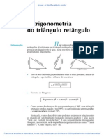 Aula 40 - A Trigonometria Do Triângulo Retângulo PDF