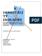 Final Project of CRM On Hospitality Sector