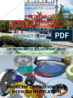 Department of Manufacturing and Materials Engineering: MME 4116 Product Design and Development