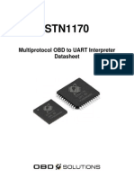 stn1170 Chip Multiprotocol OBD To UART Interpreter Datasheet