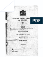 Frontier Areas Committee of Enquiry 1947 Report Part 1