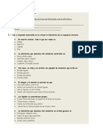 Prueba de Ciencias Naturales Cuarto Año Básico