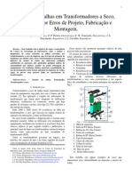 Estudos de Falhas em Transformadores A Seco