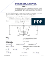 Curso de Concreto Postensado Mathcad Ejemplo 2