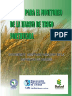 Manual Monitoreo Harina Trigo Fortificada PDF