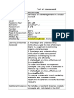 Lca Global Branding Coursework - Jan 15