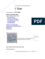 Froebel Star: Contents of This Page