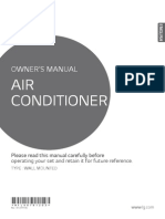 AIR Conditioner: Owner'S Manual