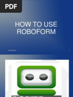 Marie Fay - Pulido - How To Use Roboform