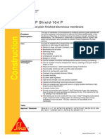 Sika WP Shield-104 P: APP Modified Plain Finished Bituminous Membrane