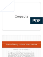 Game Theory Overview Presentation by Scott Corwon of IMPACTS