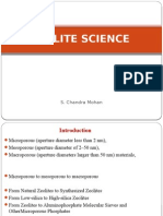 Zeolite Sciecne