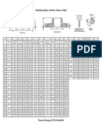 Welding Neck Orifice Class 1500