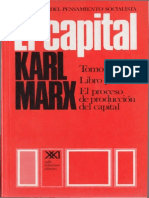 El Capital (Tomo I, Volumen III), Karl Marx