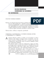 A Simbólica Da Transgressão e Da Violência No Universo Da Quimbanda