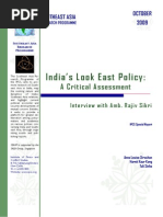 India Look East Policy - Critical Assessment