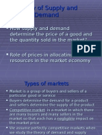 Theory of Supply and Demand