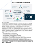 10 Ways 3D Printing Can Be Used in Educatio1