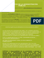 Documentos de La Administración Pública