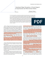 Collins and Feeney, 2004 - Working Models of Attachment Shape Perceptions of Social Support