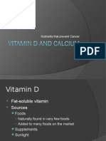 Vitamin D and Calcium