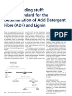 Acid Detergent Fibre