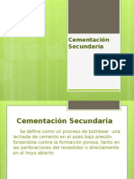 Cementacion Secundaria