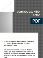 Control Del Niño Sano