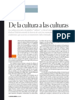 De La Cultura A Las Culturas. Gabriel Zaid