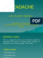 Headache: Luhu Avianto Tapiheru