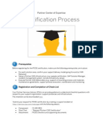 PCOE - Certification Process