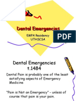 Dental Emergencies