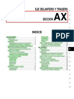 Eje Delantero Y Trasero: Indice