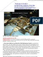 Build A 1000 MHZ RF Spectrum Analyzer Inexpensively