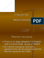 Marine Insurance