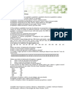 Lista 1 Exercicios Propostos Estatitica Básica