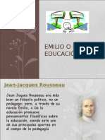 Emilio o de La Educación