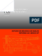 Estudio de Mecanica de Suelos en Reforma 432