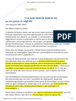 ConJur - Robert Alexy e A Sua Teoria Sobre Os Princípios e Regras