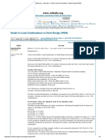 Doubt in Load Combinations in Steel Design (WSM) : Search