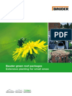 Bauder Green Roof Packages: Extensive Planting For Small Areas