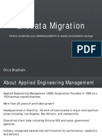 Exadata Migration: Chris Bradham