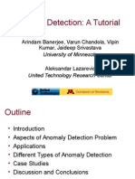 Anomaly Detection: A Tutorial