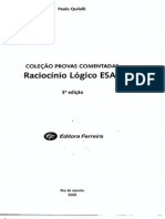 Paulo Quilelli - Racicínio Lógico ESAF Provas Comentadas - 3a Ed. 2009